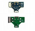 for ps4 Charging Socket Port Circuit Board030 014 pin Power Flex Ribbon Cable 1