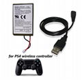 USB Charger Cable for PS4 PlayStatoin4 Rechargeable Batteries Sony Gamepad