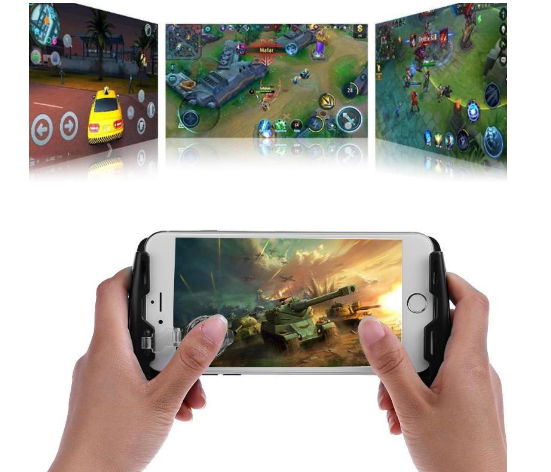 Joystick Grip Extended Controller Sucker Gamepad for 4.5-6.5 inch smart phone 3