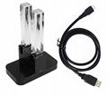 for NS Joy-Con Controller Charging Dock Joystick Charger Stand Dual LED Charger