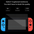 現貨Nintendo Switch鋼化膜套裝NS防塵塞套裝 Switch藍光高清膜
