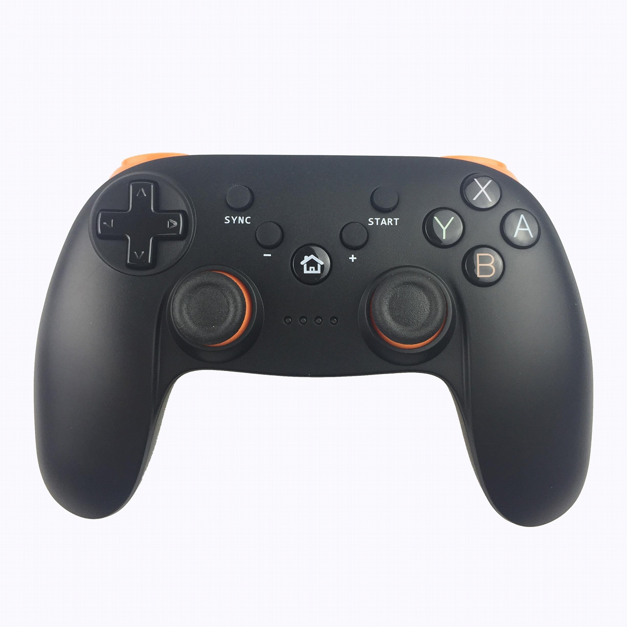 跨境专供经典wiiu手柄 加强版游戏手柄wiiu牛角游戏手柄