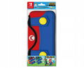 Portable Hard Shell Case for Nintend Switch Dual Zipper Magnetic Button  4