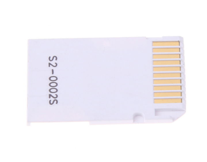 PSP Memory Stick Dual Card TFMicroSDHC Card to MS Double Vest Reader