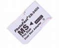 PSP Memory Stick Dual Card TFMicroSDHC Card to MS Double Vest Reader Adapter 2