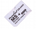 PSP记忆棒双卡卡套 双TFMicroSDHC卡转MS 双马甲 读卡器适配器