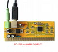 原廠直銷 PCUSBPS3投幣街機遊戲機雙人搖桿配件控制板 4