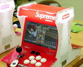 Net red arcade         arcade rocker desktop double fighting machine tide 12