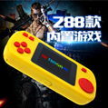 Leather pattern retro game mini handheld classic nostalgic mini game console 268 4