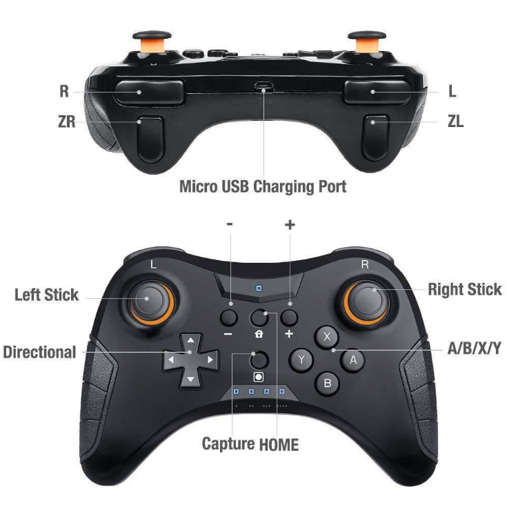 Switch mini wireless controller NS Bluetooth controller with NFC Bluetooth 3
