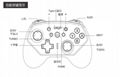 IPEGA Switch迷你蓝牙游戏手柄 支持无线/有线连接带6轴游戏手柄 7