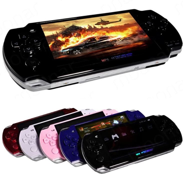 Handheld Game Console 32 Bit 8gb 4.3 Inch HD Mp5 Game Console x6
