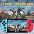 X7 Plus 5.1inch Video Game Console Rocker Player Portable Retro Console for Kids 7