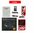 Cheap sup portable handheld mini game console retro two players 400 in one  12