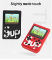 Cheap sup portable handheld mini game console retro two players 400 in one  4