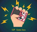 Hot Handheld Game Retro SUP Gaming Box 2 Players 400 in 1 Classic Game Console 10