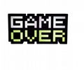 Game Over light 7 Color RGB Game Room Lighting for Playstation Xbox Nintendo 3