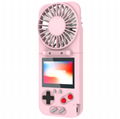 New 500 aromatherapy Game Fan 2-in-1 color screen nostalgic game player USB 1