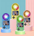 New 500 aromatherapy Game Fan 2-in-1 color screen nostalgic game player USB