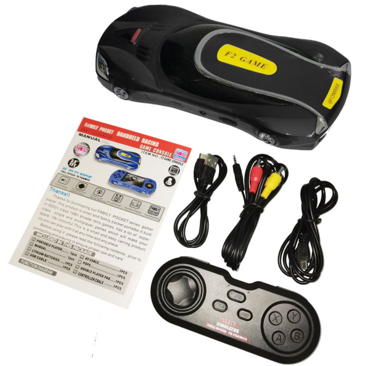 F2game racing handheld GAME console top  GAME support  3