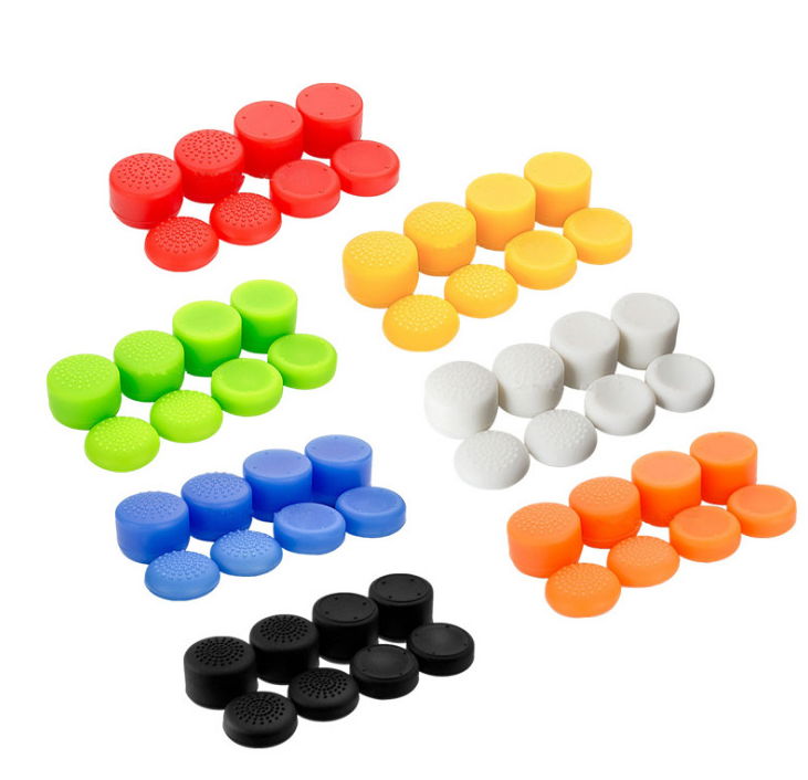 PS5 silicone hat PS4 key cap X360 rocker cap mushroom head 8 pack