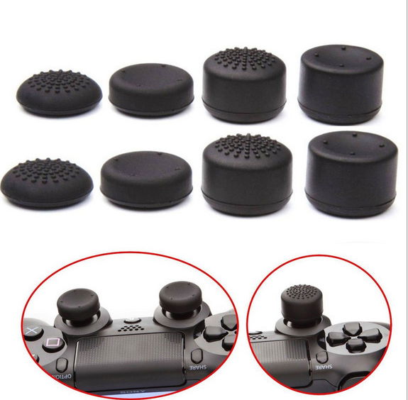 PS5 silicone hat PS4 key cap X360 rocker cap mushroom head 8 pack 4