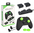 new XBOX ONES/X Game Accessory Set dual Rechargeable Battery Headset buttons