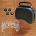 PS5 Gamepad Bag PS5 Gamepad rocker cap PS5 Gamepad crystal case six in one set