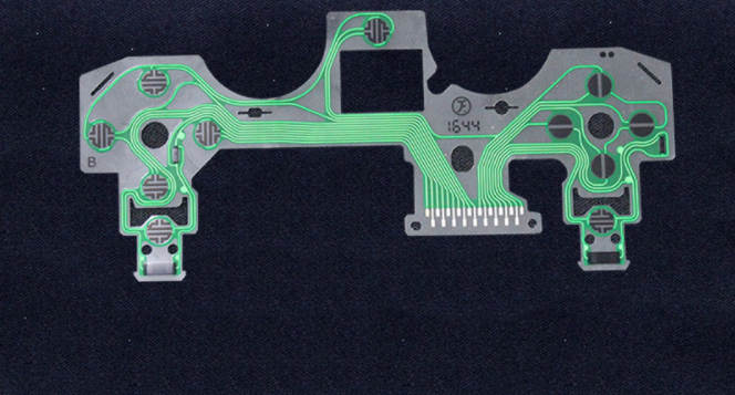 PS5手柄原裝導電膜 LR十字功能鍵排線 碳膜 PS5綠膜 新款維修配件 6