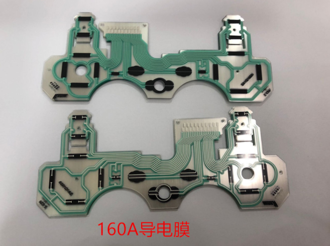 PS5手柄原裝導電膜 LR十字功能鍵排線 碳膜 PS5綠膜 新款維修配件 10
