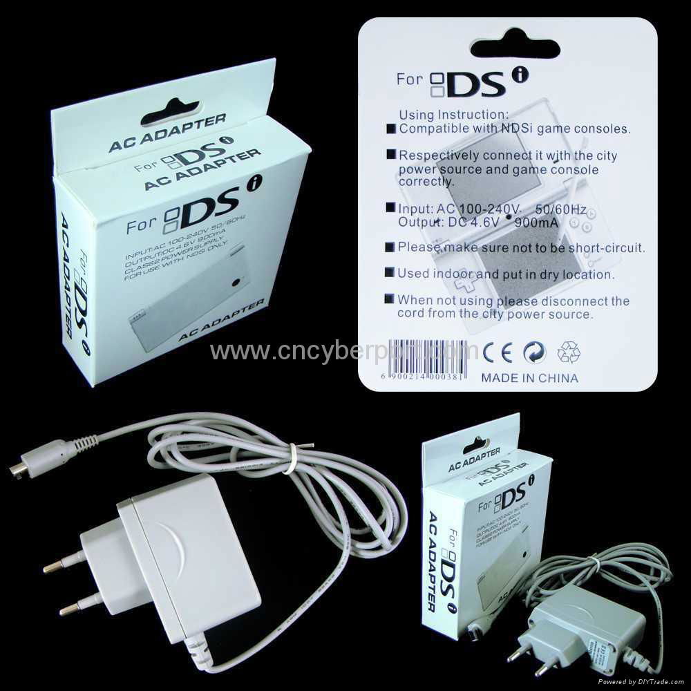 NDSi /nds lite/ndsill/xl /3ds ac adapter,shell case,screen protector 5