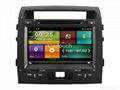 Cartouch® Car DVD GPS Navigation for Toyota Land Cruiser Radio iPod Bluetooth 2