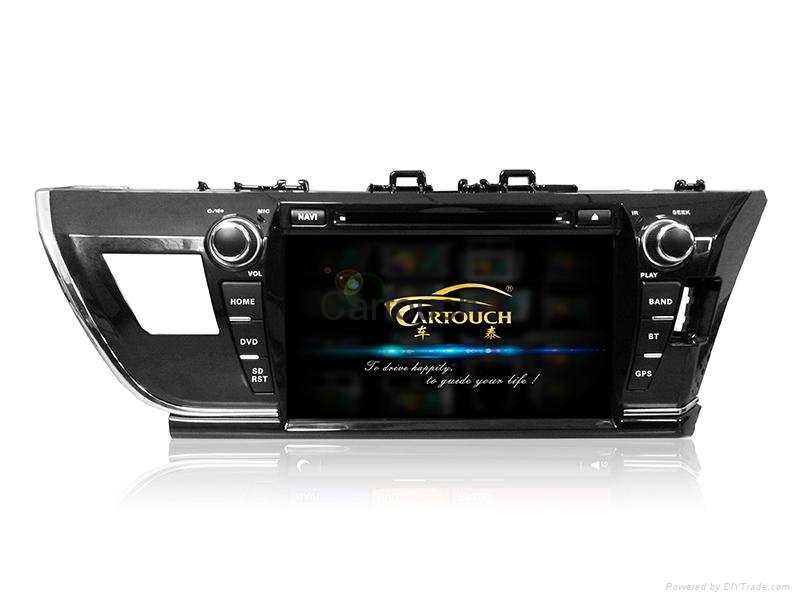 Cartouch® Car DVD GPS Navigation for Toyota Corolla Radio iPod Bluetooth Audio 4