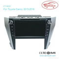 Cartouch® Car DVD GPS for Toyota Camry 2015 iPod BT TPMS Radio RDS CT-9033 3