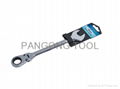 Hangtag Flexible Head Combinaton Ratchet Wrench 1