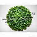 artificial boxwood ball and mat