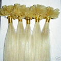 cold fusion brazilian hair extension blonde 100 keratin tipped human hair extens