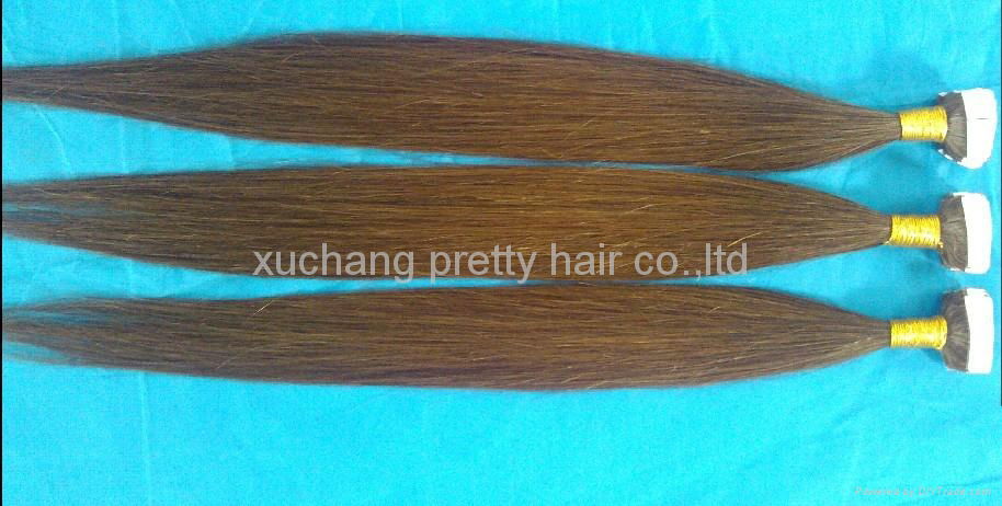 Brazilian Virgin Hair Pre-tape  Hair Extension  2