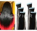 Brazilian Virgin Hair Pre-tape  Hair Extension  5