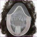 best quality real human remy hair toupees