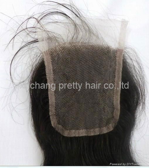 top closure real human hair extension wholesale price 2