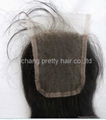 top closure real human hair extension wholesale price