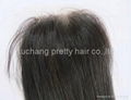 top closure real human hair extension wholesale price