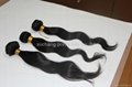 18"remy  body wave indian 100% virgin hair 