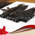 High quality 18"black wholesale  Malaysian Virgin hair 