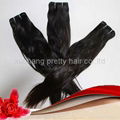 Natural wave Brazilian remy virgin human hair weft