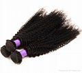  Brazilian Virgin Hair  KINKY CURL hair weaving