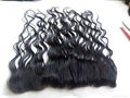 16inch unprocessed Brazilian hair Lace frontal natural color  1