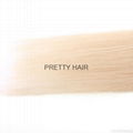 20" Brazilian virgin Clip straight hair in color 60 in Best hair quality