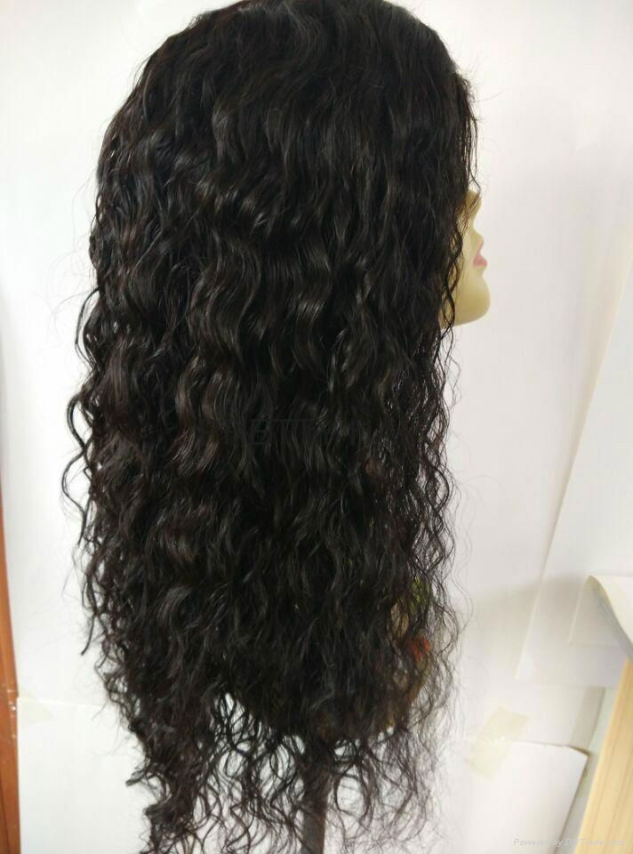 18inch Brazilian Virgin Hair Best Human Hair Full Lace wig 2